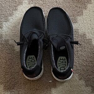 Hey Dude Men's Charcoal Slip-On Loafers